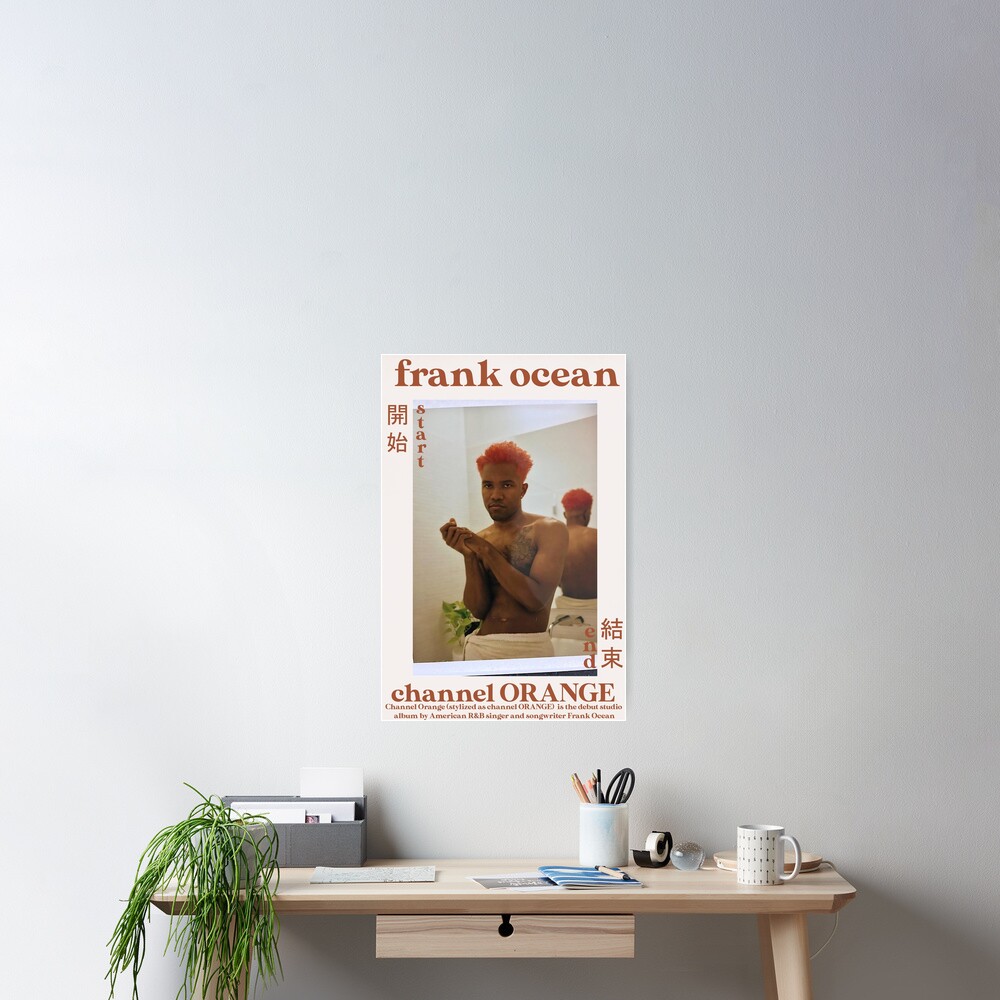 Frank Ocean Channel Orange Poster Poster
