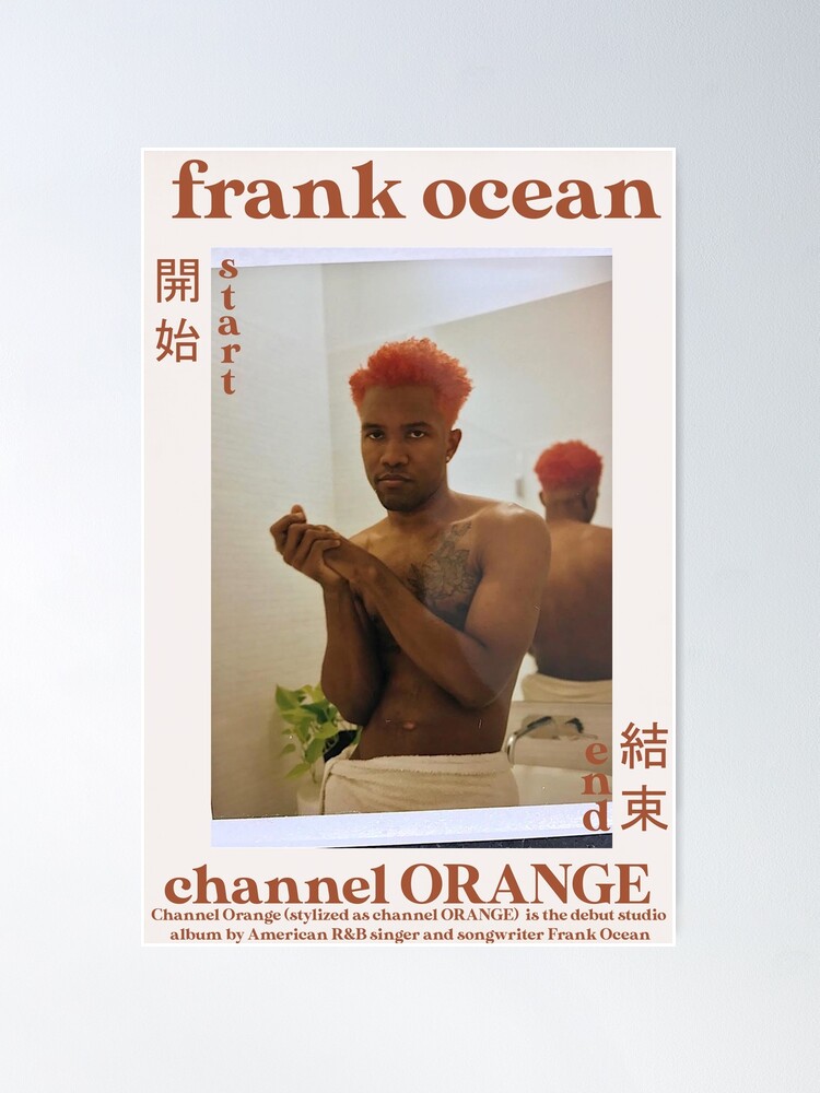 Alternate view of Frank Ocean Channel Orange Poster Poster