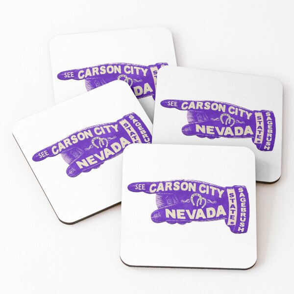 Item preview, Vintage Carson City Nevada Travel Good Luck Sagebrush State Lake Tahoe designed and sold by Travel Time.