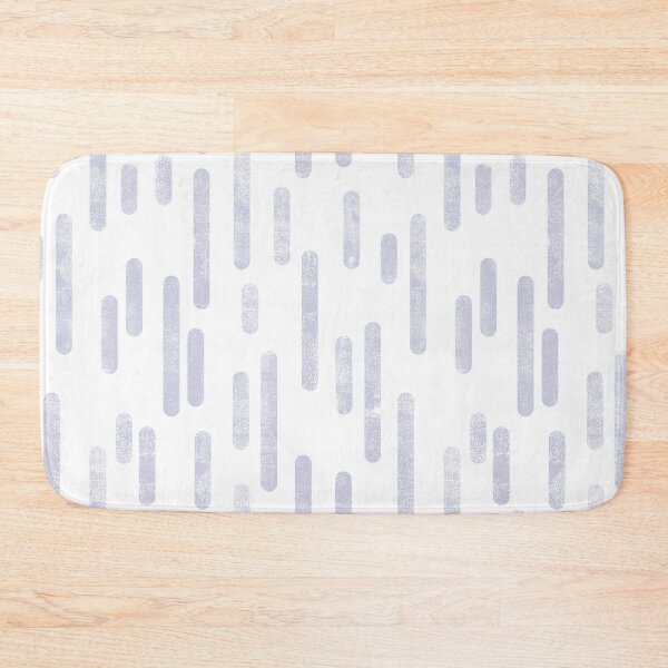 Item preview, Inky Rounded Lines Pattern | Dusty Purple on White designed and sold by itsjensworld.