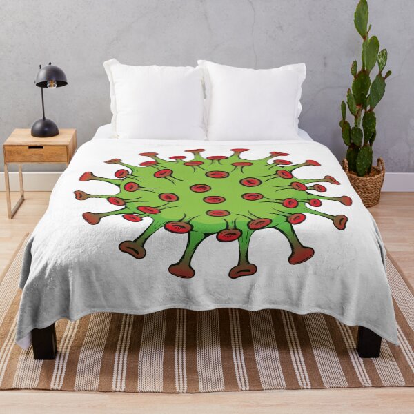 Item preview, Illustration cartoon corona virus a microorganism, sars, covid 19 designed and sold by LucianoCosmo.