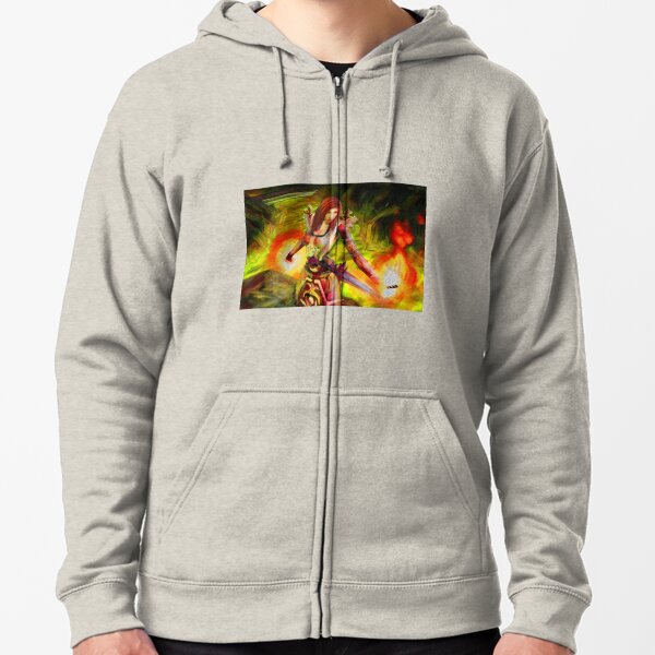 Fire Mage Zipped Hoodie