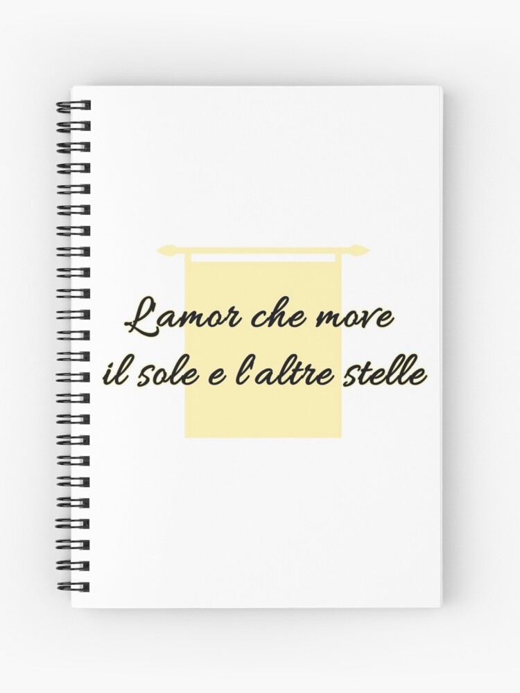 Cahier A Spirale Dante Culture Italienne Divina Commedia Divine Comedy Dante Alighieri Drole Meme Culture Amour Citations D Amour Aimer Amore Par Lorekay Redbubble