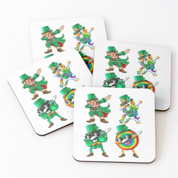 Item preview, Dabbing Leprechaun Unicorn Shamrock St Patrick S Day Kids T Shirt designed and sold by David-Warner.