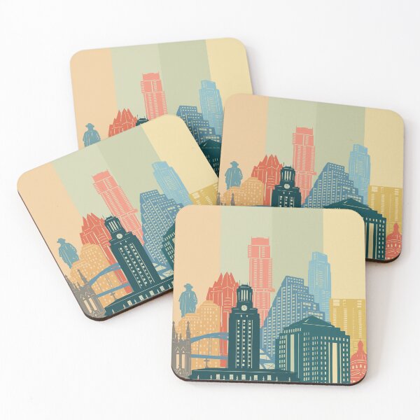 Item preview, austin skyline  designed and sold by BekimART2.