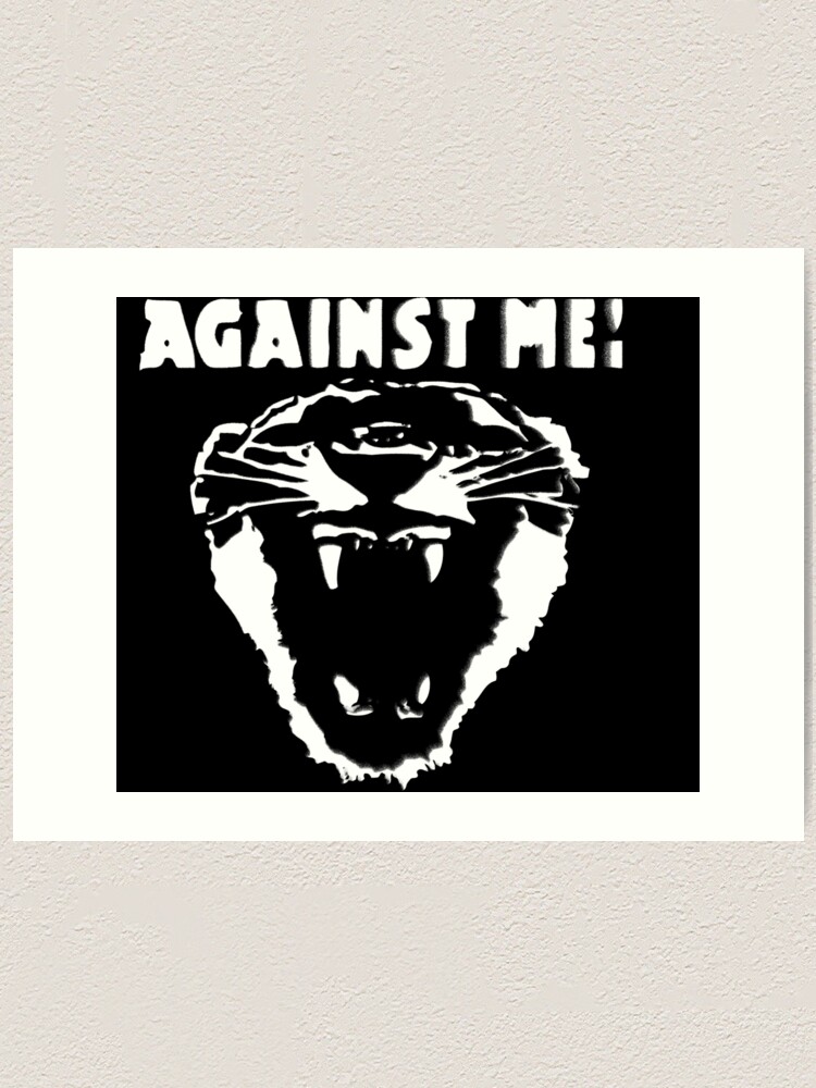 Against Me New Wave Art Art Print By Tiredvirgo Redbubble