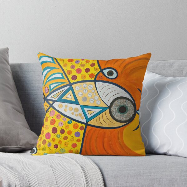 Goving Forward Throw Pillow