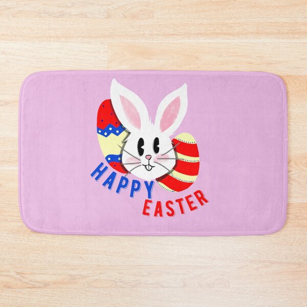 Item preview, Cute bunny face with easter eggs happy easter for kids designed and sold by piastrelli.