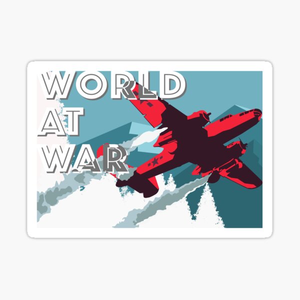World At War Sticker
