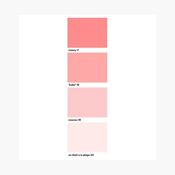 Walls' Louis Tomlinson color palette (hex code)