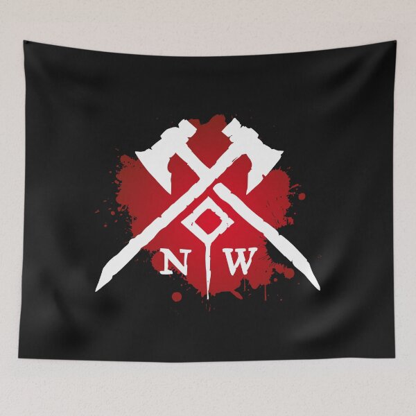 Item preview, New World - blood and white design designed and sold by RackhamGreg.