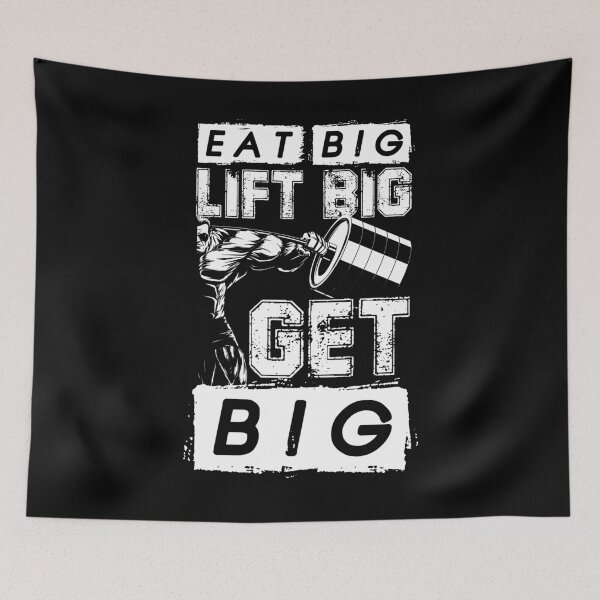 Item preview, Eat big, lift big  designed and sold by Curtistevens.
