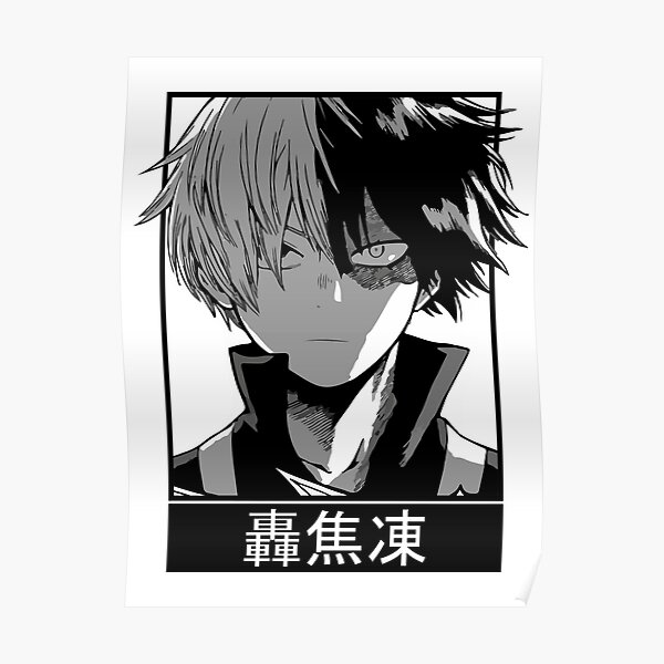 Todoroki Posters For Sale Redbubble