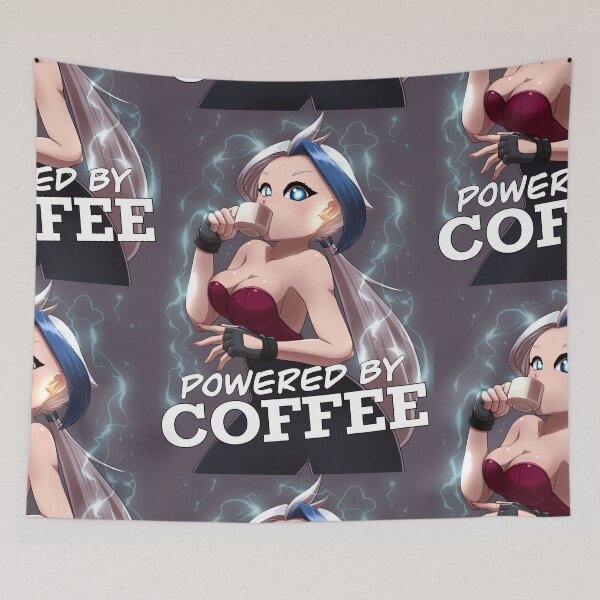 Item preview, Powered by Coffee designed and sold by MartinUve.