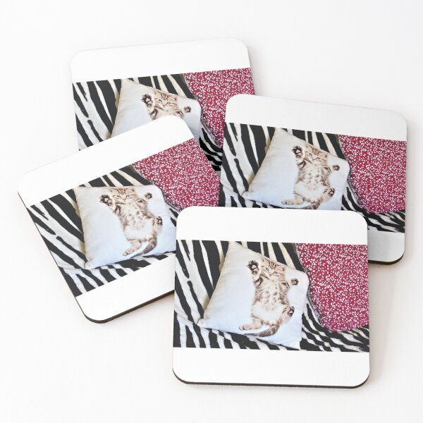 Item preview, Kitten cushion designed and sold by ART22.