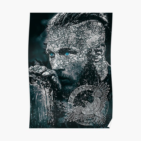 KING RAGNAR LOTHBROK - VIKINGS Poster