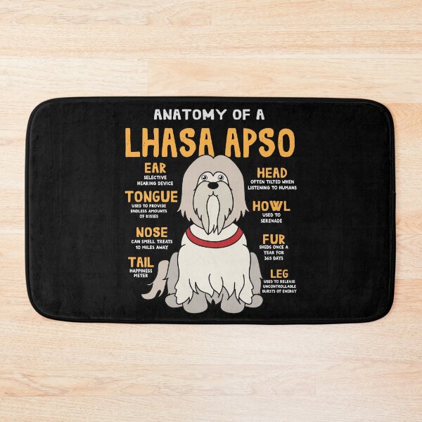Item preview, Anatomy of Lhasa Apso Dog designed and sold by rafaeltto.