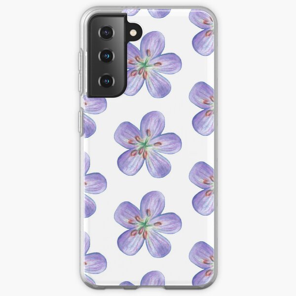 Purple Phlox Samsung Galaxy Soft Case