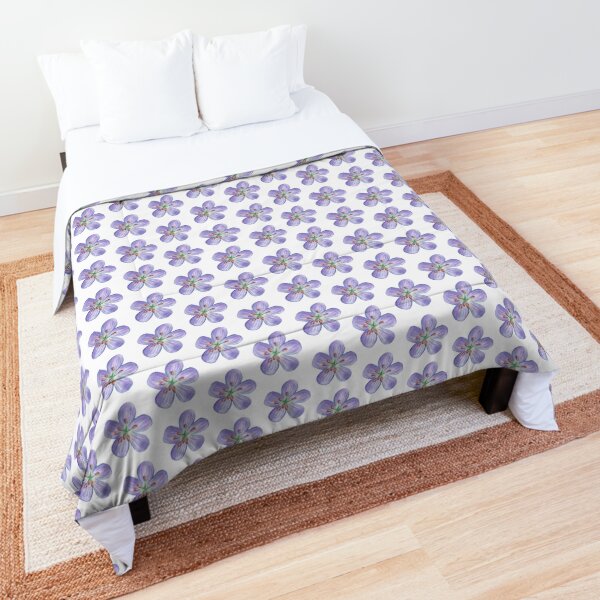 Purple Phlox Comforter