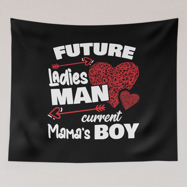 Item preview, Future Ladies Man Current Mamas Boy - Valentine's Day 2020 designed and sold by Dressed For  Duty.