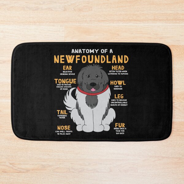 Item preview, Anatomy of Newfoundland Newfie Dog designed and sold by rafaeltto.