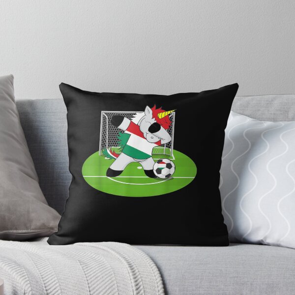 Item preview, Dabbing Soccer Unicorn Hungary Hungarians Football T Shirt designed and sold by David-Warner.