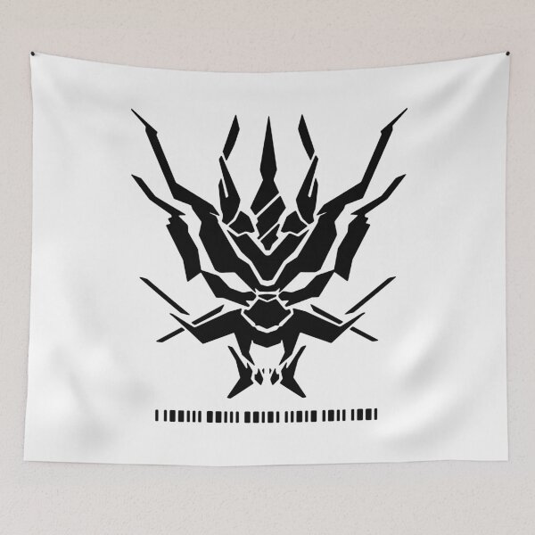 Item preview, Arknights - Great Lungmen Logo (black) designed and sold by ASTlogo.