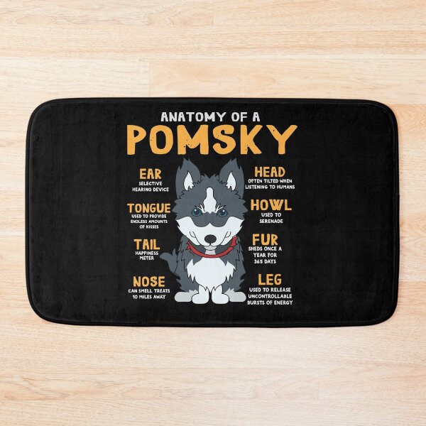Item preview, Anatomy of Pomsky Dog designed and sold by rafaeltto.
