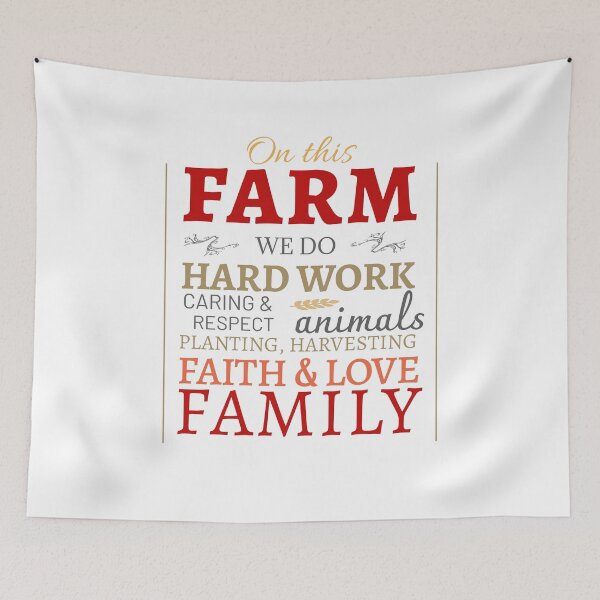 Item preview, Farm Work Faith Love Family Celebrate designed and sold by BuyMe1.