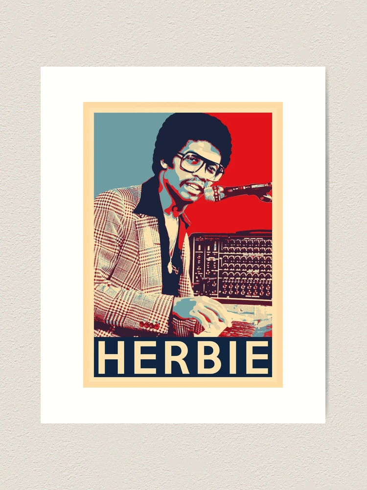 Herbie Hancock Hope Poster - Sizes of Jazz Musician History