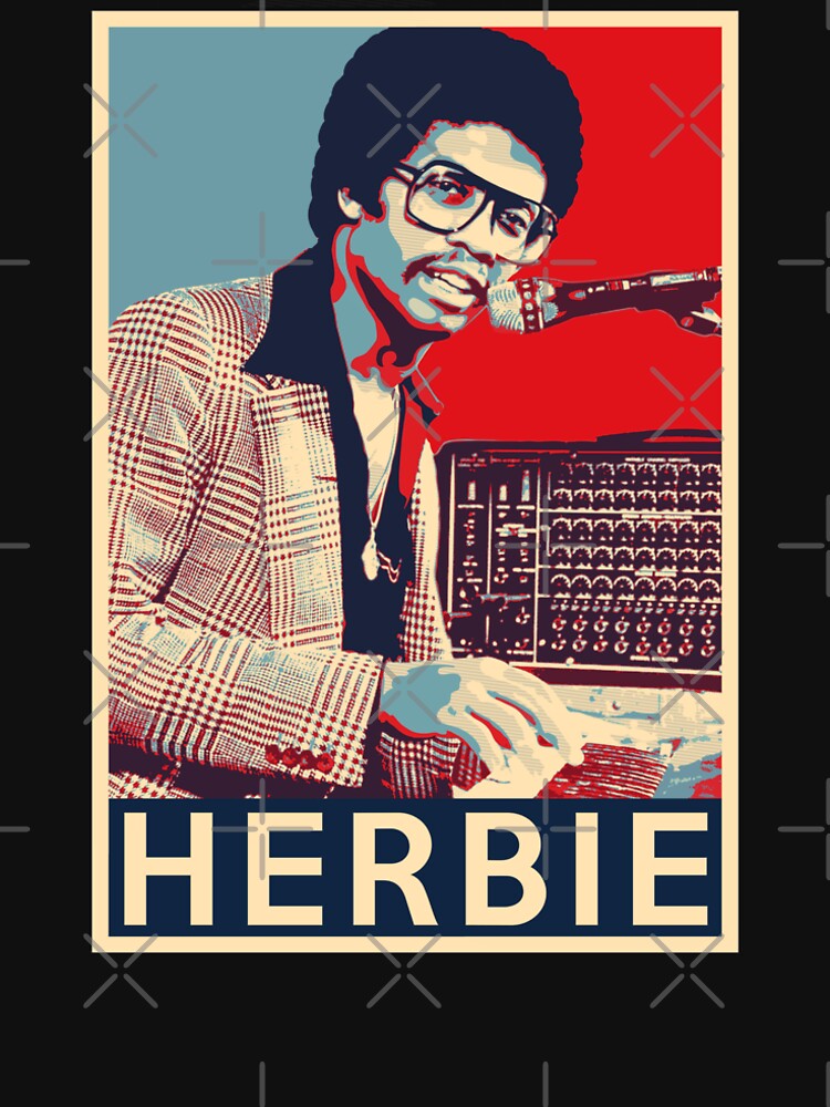 Herbie Hancock Hope Poster - Sizes of Jazz Musician History by Quentin1984