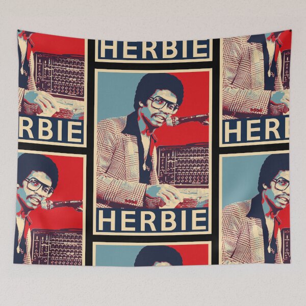 Item preview, Herbie Hancock Hope Poster - Sizes of Jazz Musician History designed and sold by Quentin1984.