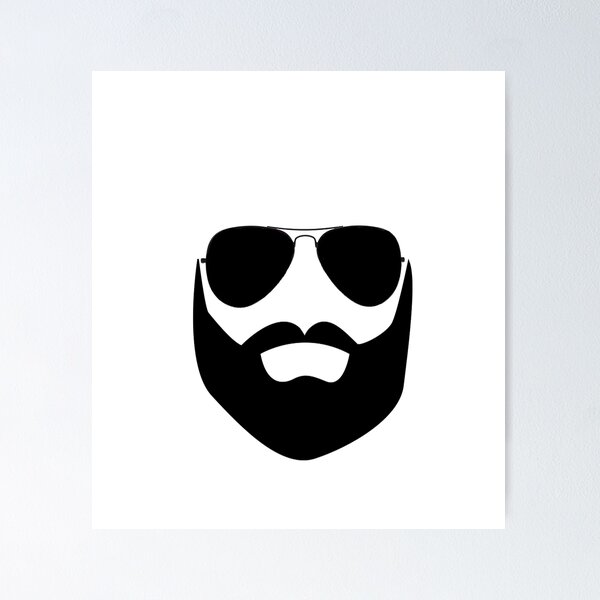 Item preview, Beard and Sunglasses designed and sold by MadAnt.