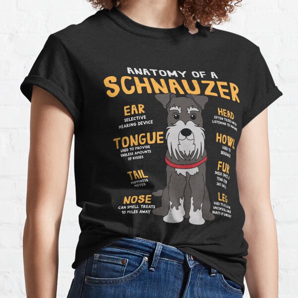 funny schnauzer shirts