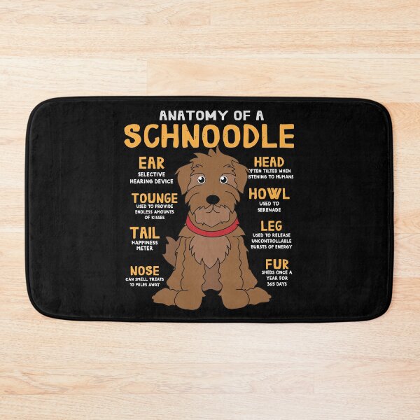 Item preview, Anatomy of Schnoodle Dog designed and sold by rafaeltto.