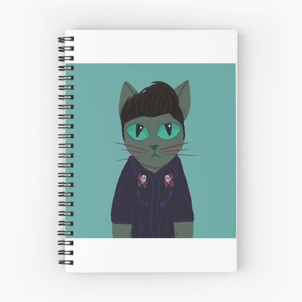 Item preview, Rockabilly Cat 1 designed and sold by MuertoCupcake.