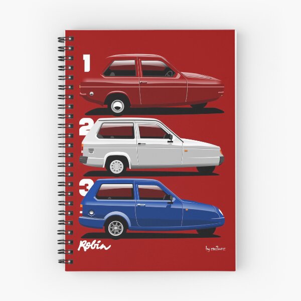 Item preview, Reliant Robin evolution red white blue designed and sold by car2oonz.