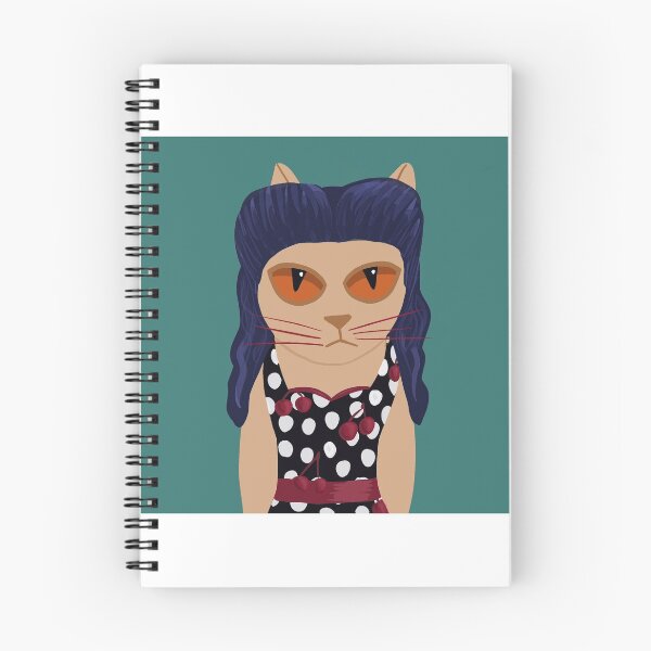 Item preview, Rockabilly cat 2 designed and sold by MuertoCupcake.