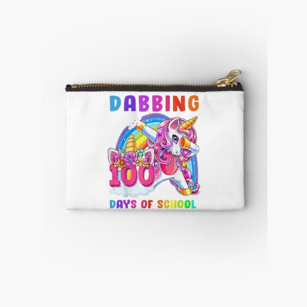 Item preview, Dabbing Through 100 Days Of School Dabbing Unicorn Gift T Shirt designed and sold by David-Warner.