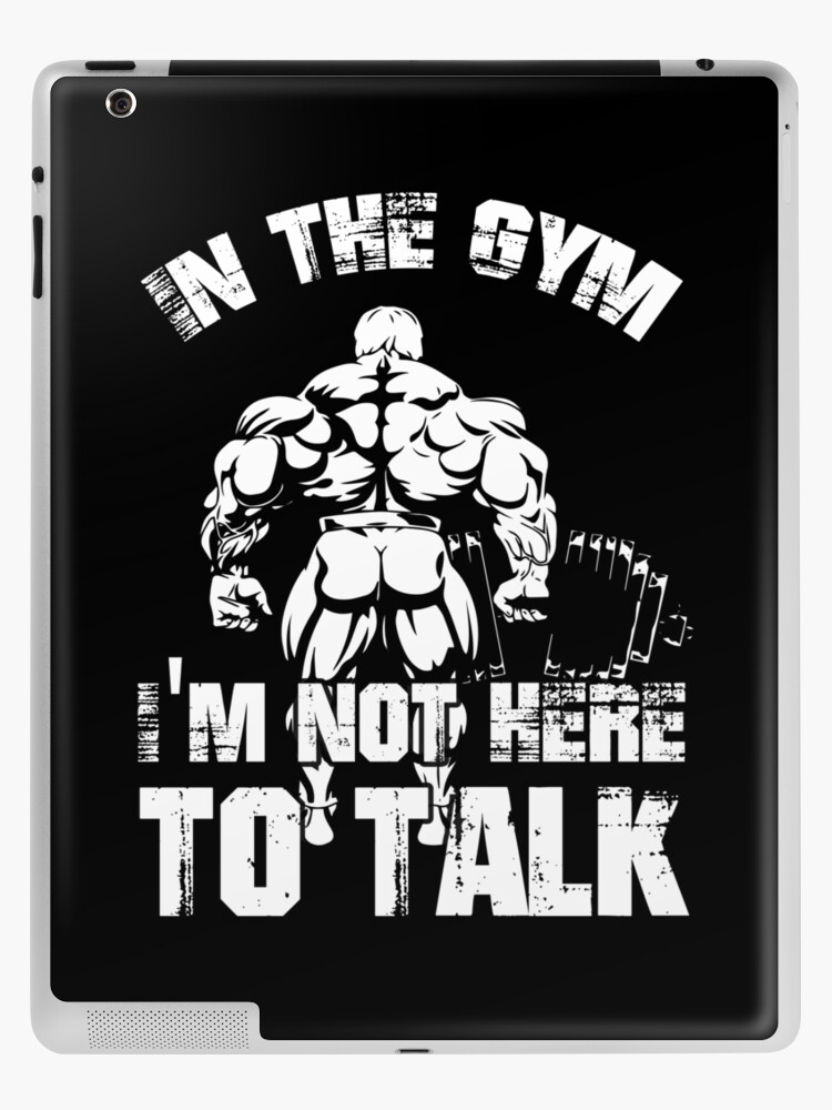 In The Gym Ipad Case Skin By Curtistevens Redbubble