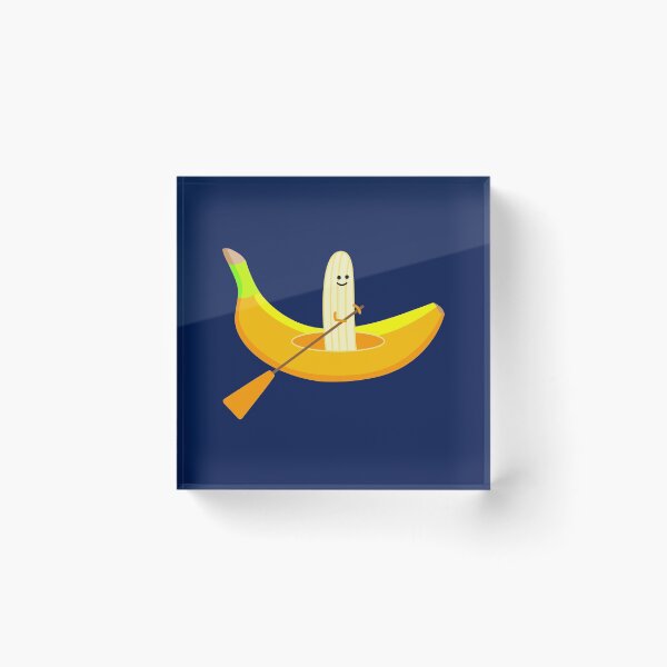 Item preview, Funny banana as a paddler designed and sold by spontania.