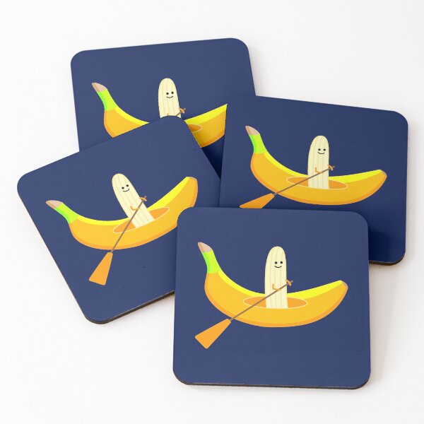Item preview, Funny banana as a paddler designed and sold by spontania.