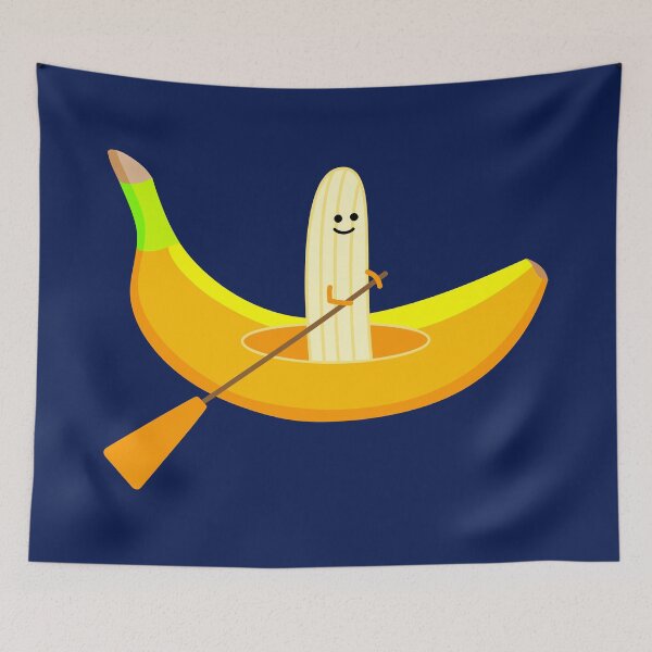 Item preview, Funny banana as a paddler designed and sold by spontania.