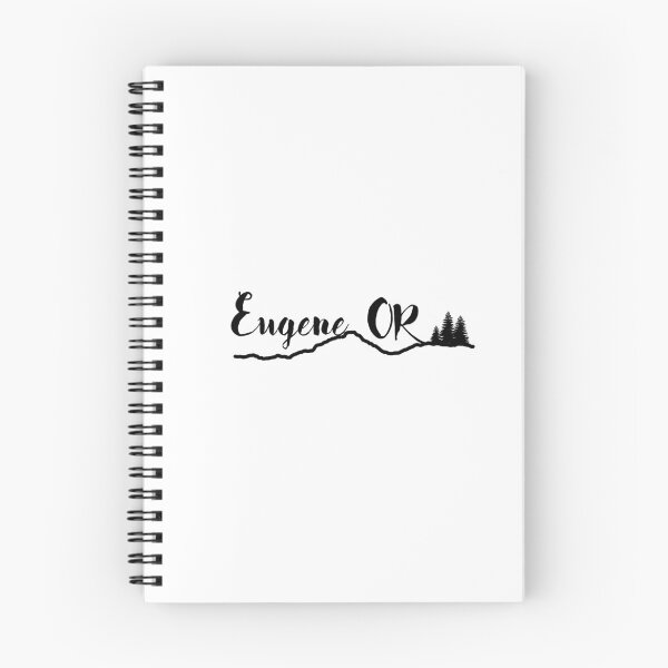 Item preview, Eugene, OR with Spencer Butte outline designed and sold by FaitrixDesigns.