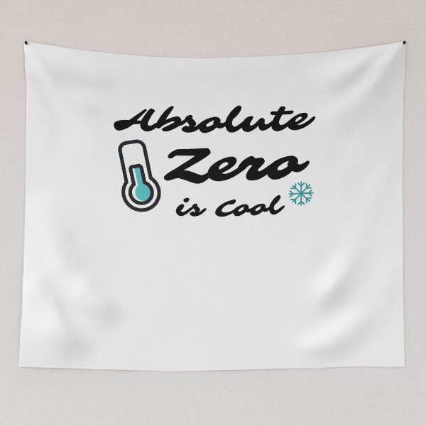 Item preview, Absolute Zero is Cool - Science Pun designed and sold by BuyMe1.