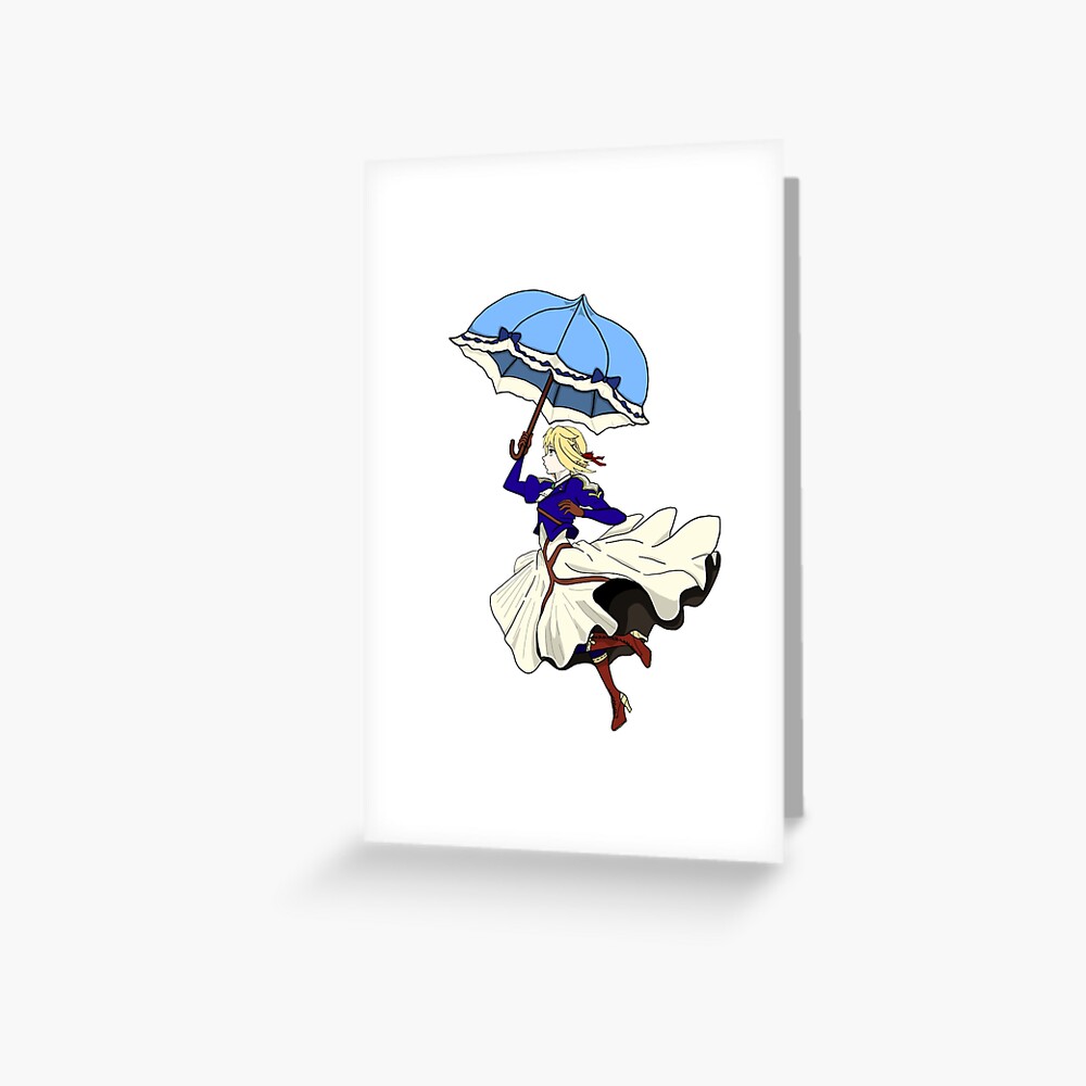 The Parasol Greeting Card