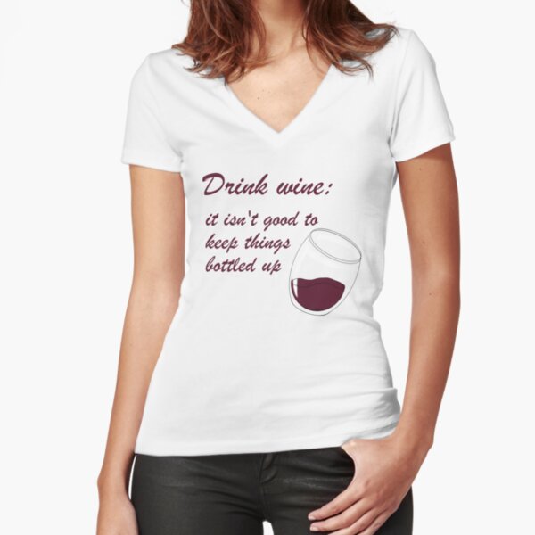 Fitted V-Neck T-Shirt