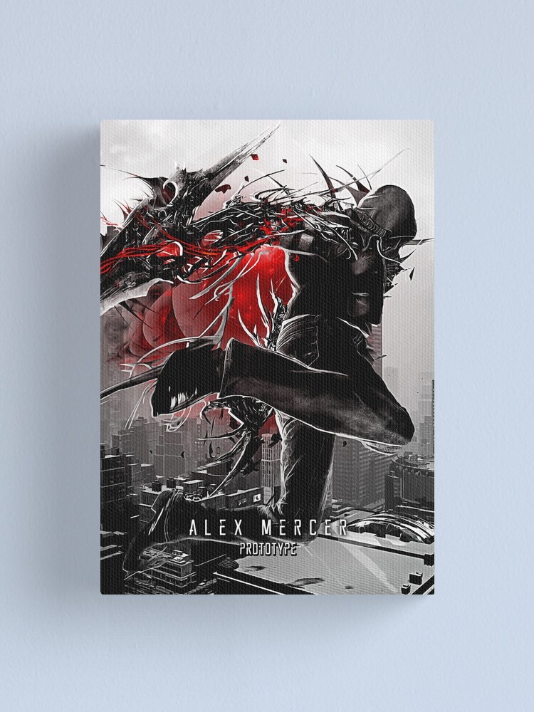 Alex mercer prototype Canvas Print