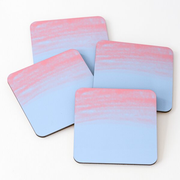 Item preview, Blue phone case with pink clouds designed and sold by consart.