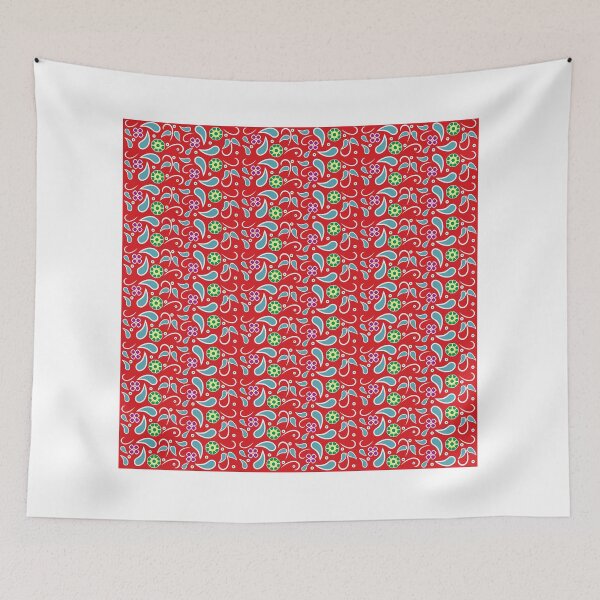 Item preview, Background colorful floral Indian arabesque designed and sold by LucianoCosmo.